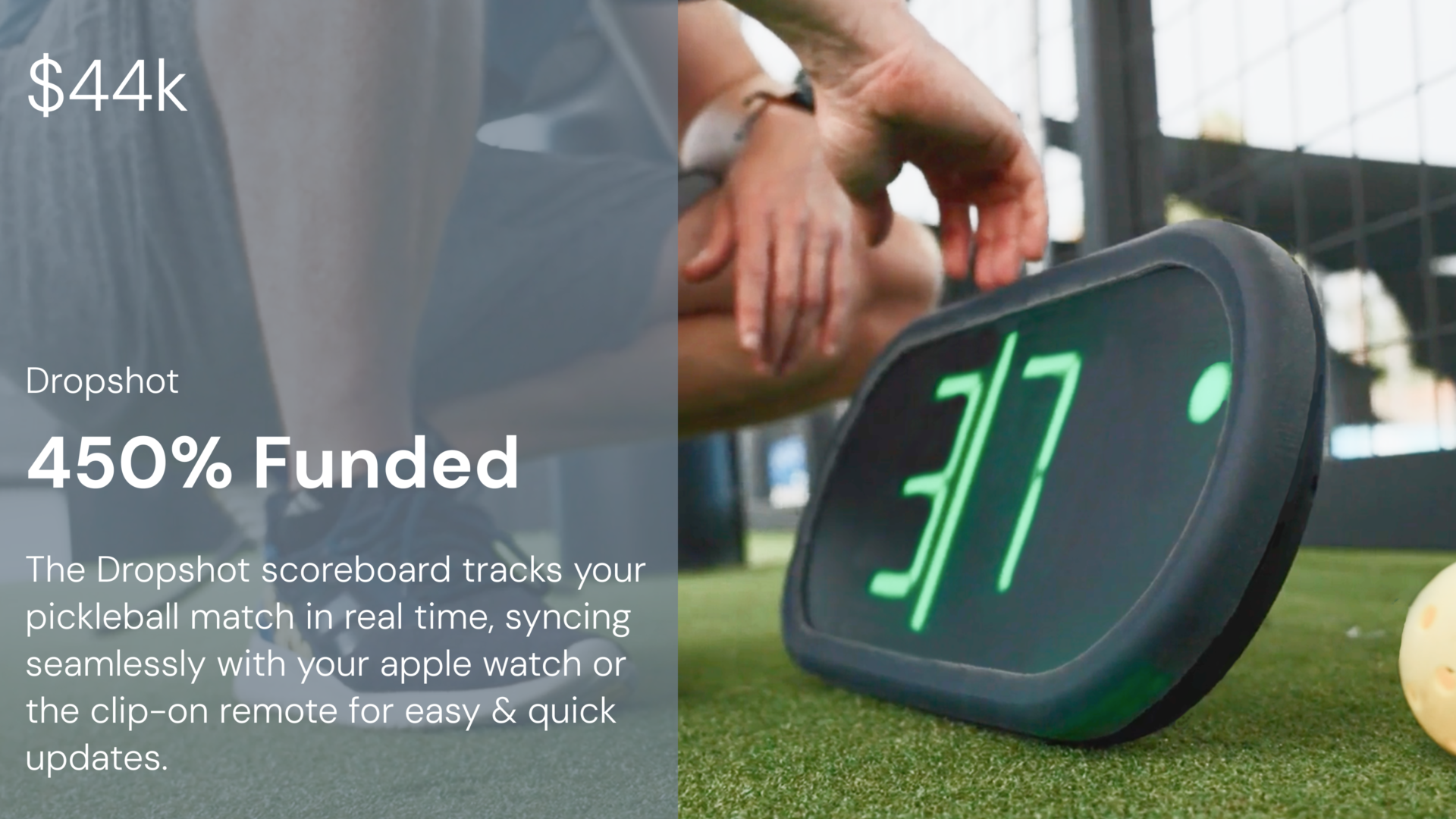 Dropshot_Slider_Crowdfunding